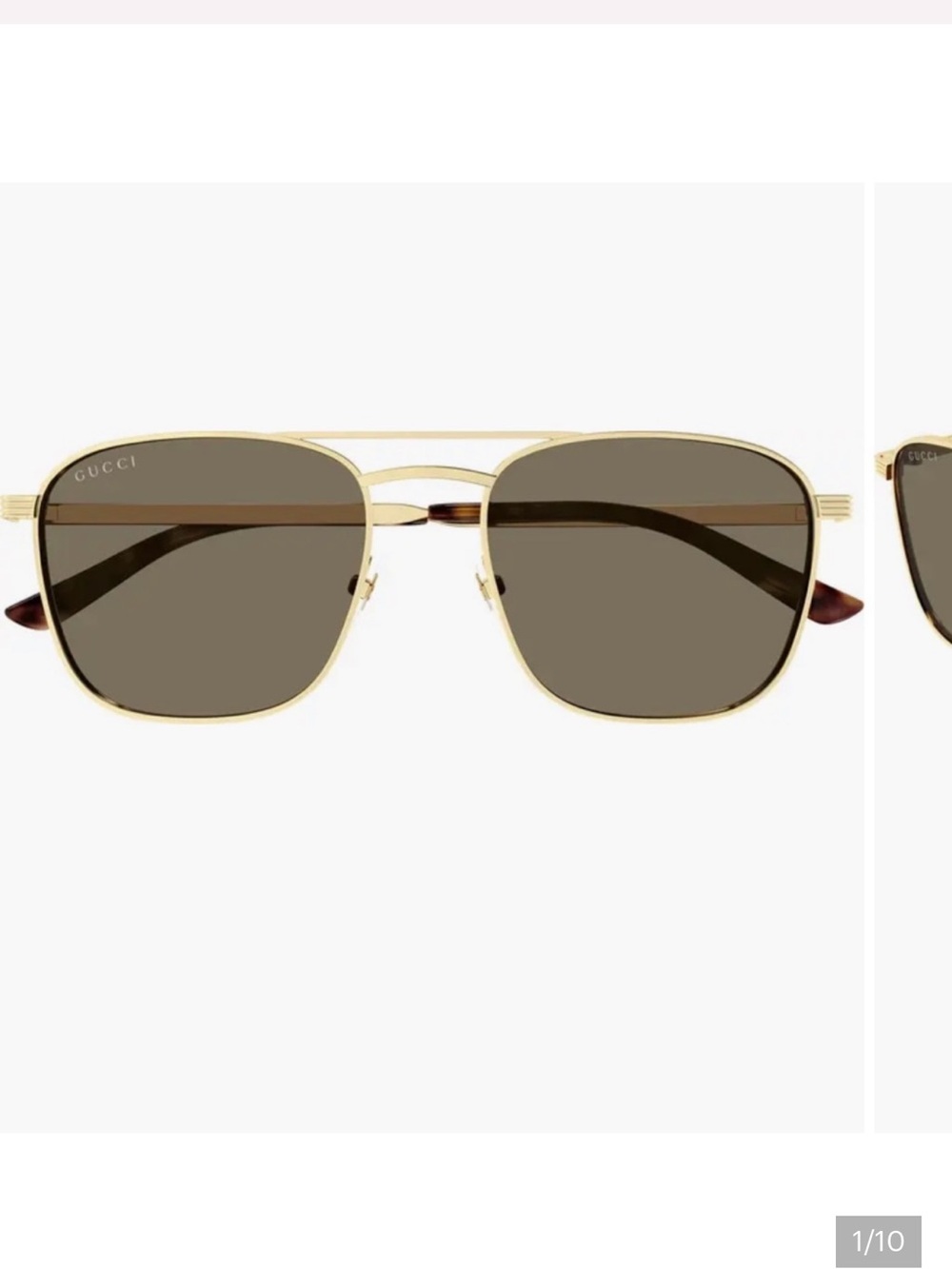 Gucci | 54mm Rectangular Sunglasses